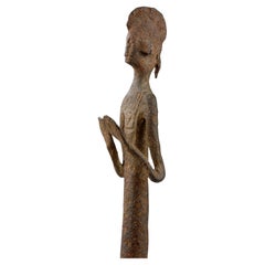 Standing Iron Figure. Bambara, Mali