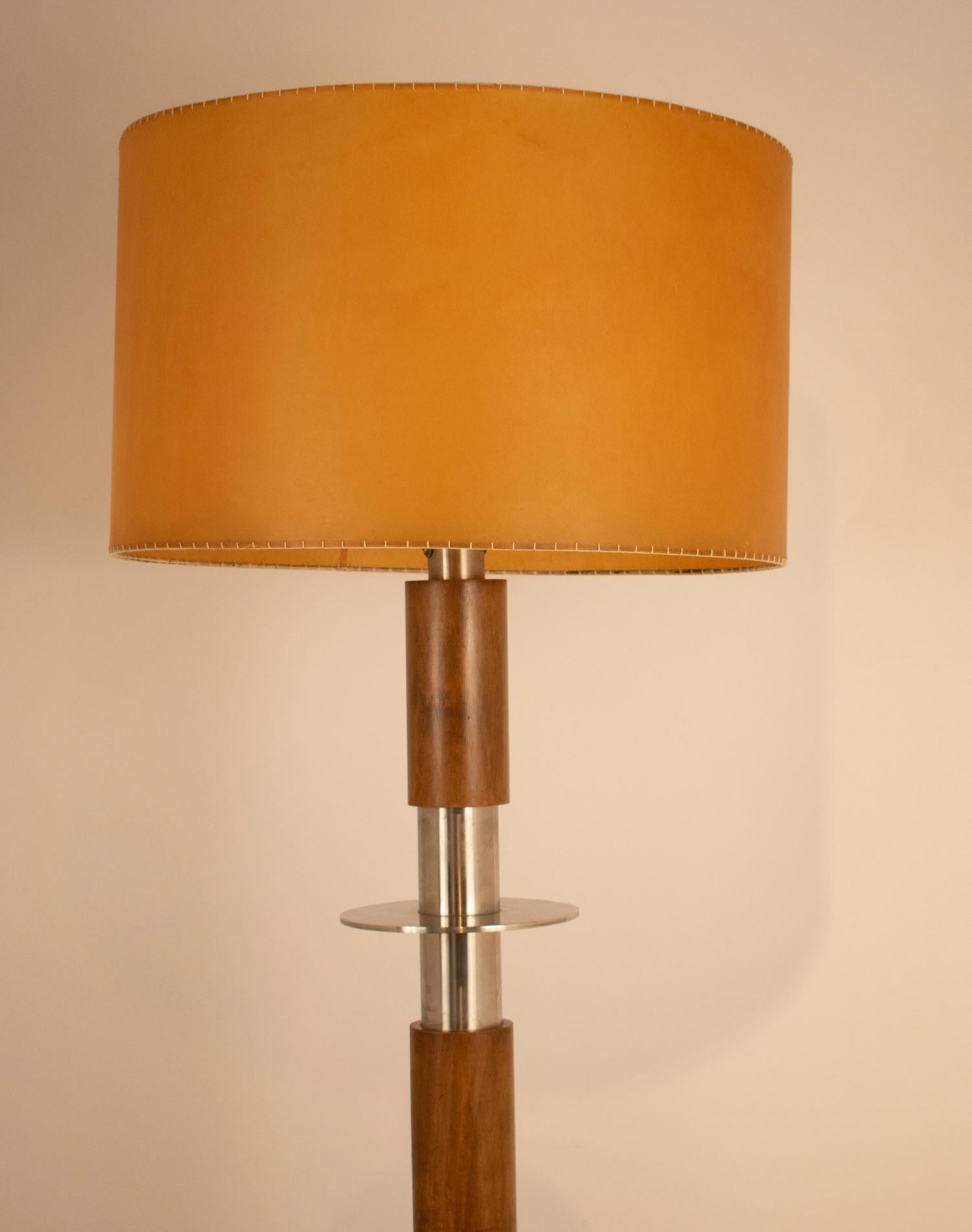 Steel Standing Lamp by Jordi Vilanova, Spain, 1960s