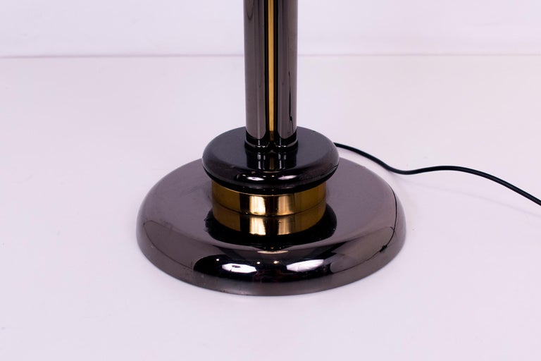 Standing Lamp Globe Brass, Spain 80's For Sale at 1stDibs