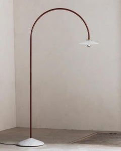 Standing Lamp Marble N°2 by Muller Van Severen x Valerie Objects, Menie Red