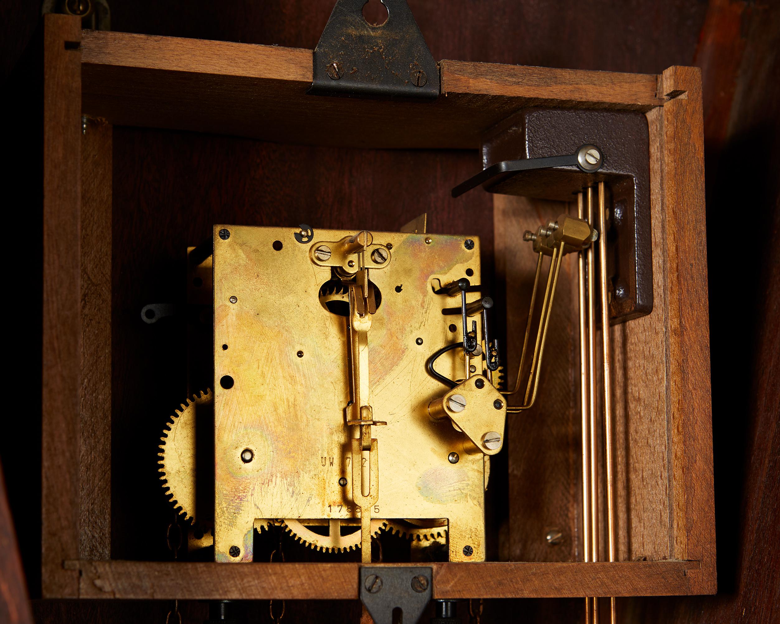 Standing Long-Case Clock, Anonymous, Denmark, 1950s 4