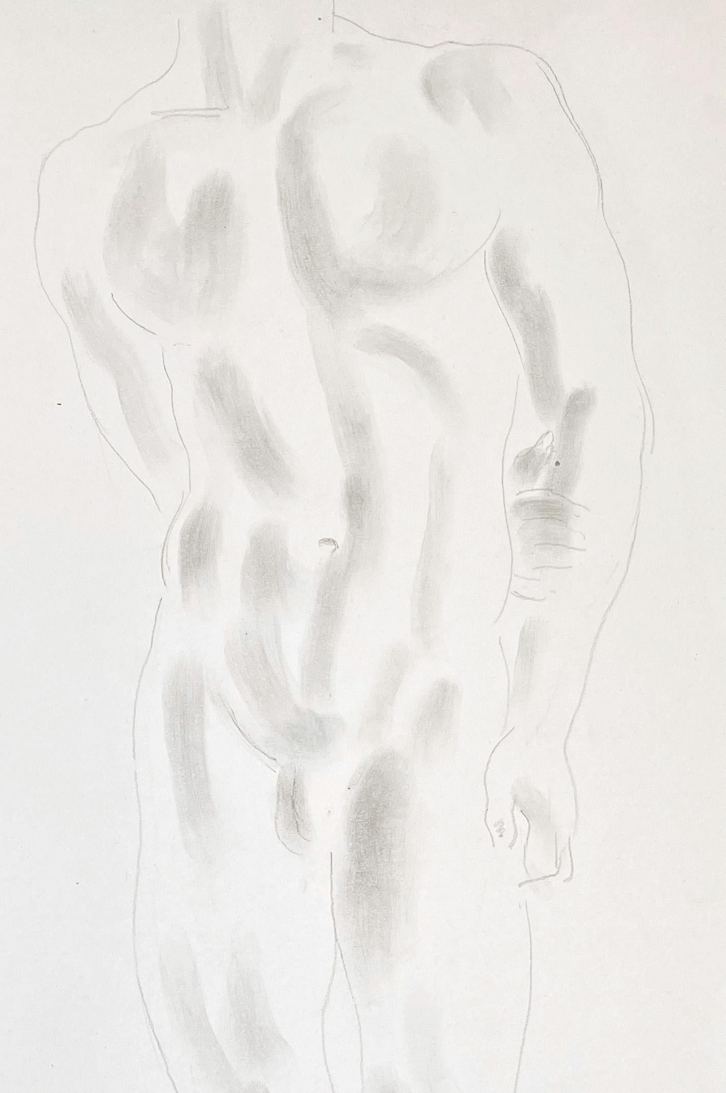 male boxer nude