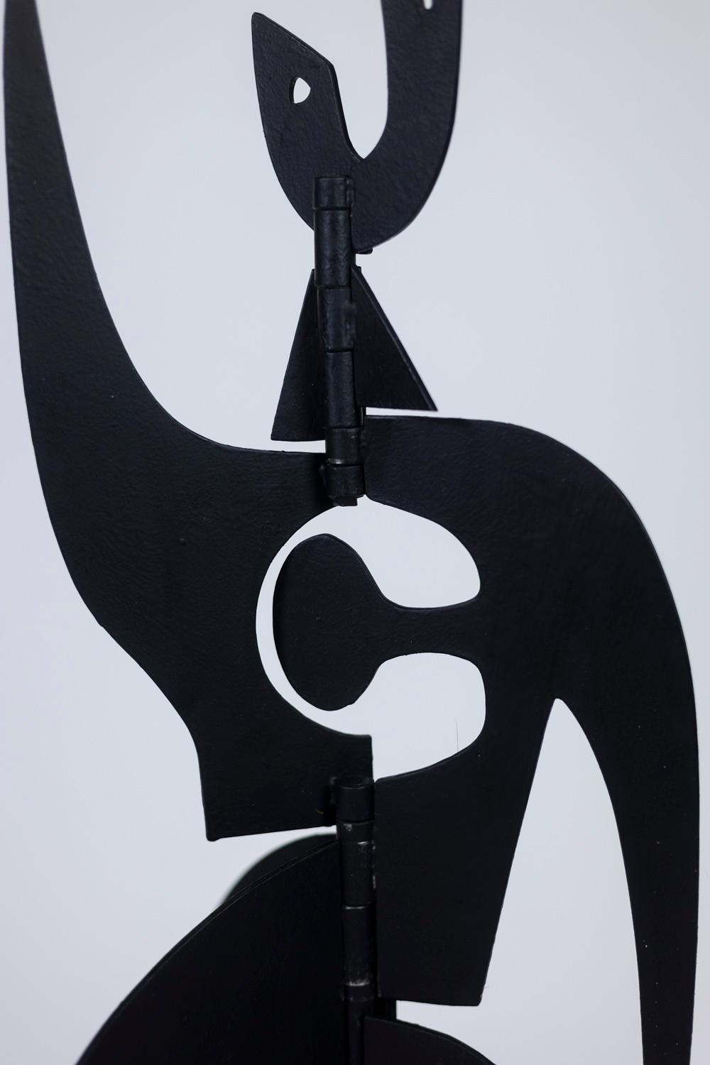 Standing sculpture “Jouve”, contemporary work In Excellent Condition For Sale In Saint-Ouen, FR