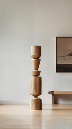 Still Stand No28: Totem Artistico in piedi in Oak di NONO