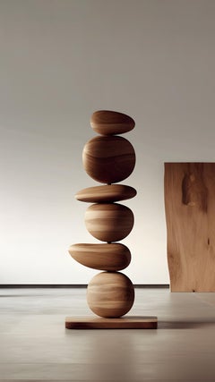 Still Stand No30: Armonia scultorea, Totem alto di Oak di NONO, Escalona Design