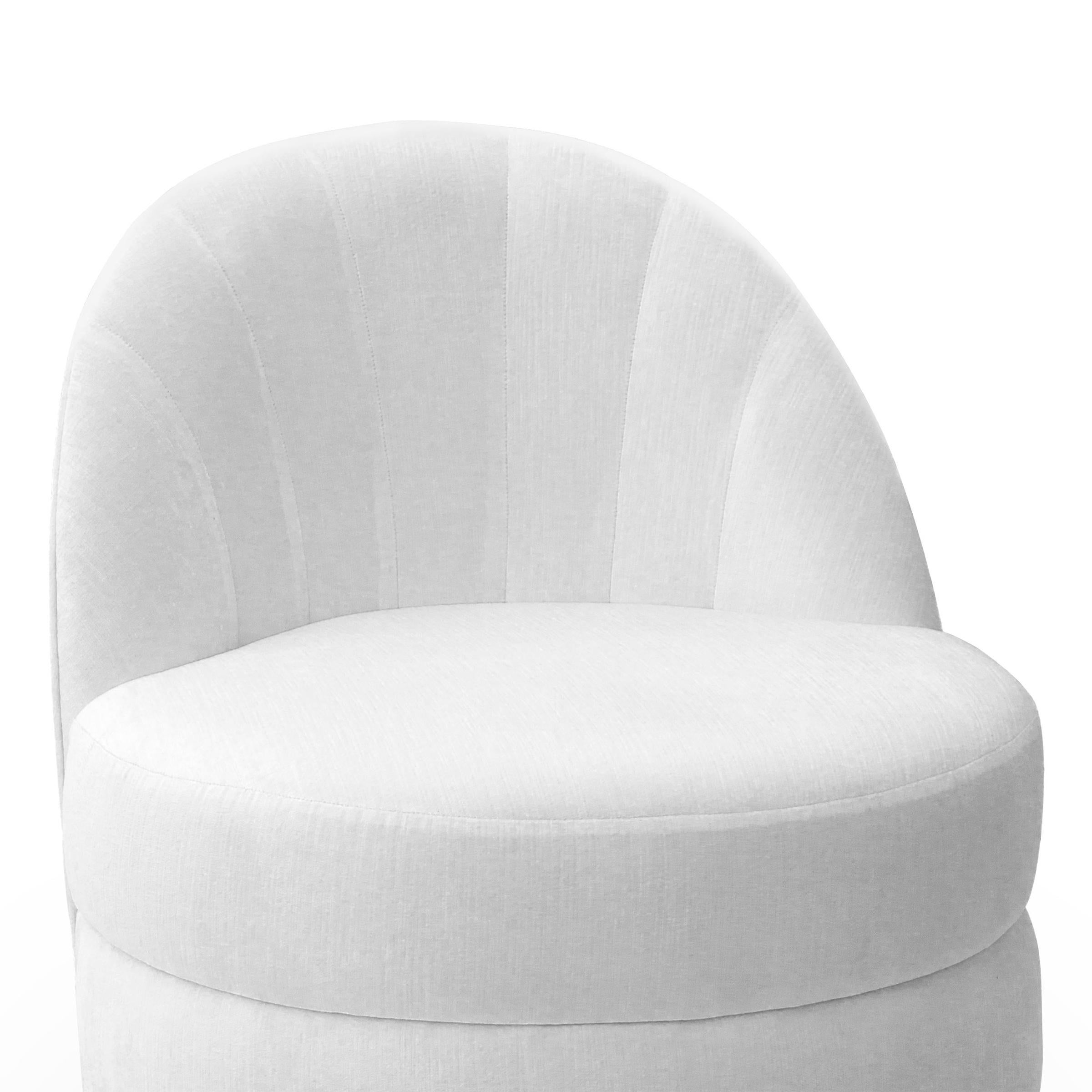 Contemporary Stanford Swivel Armchair For Sale