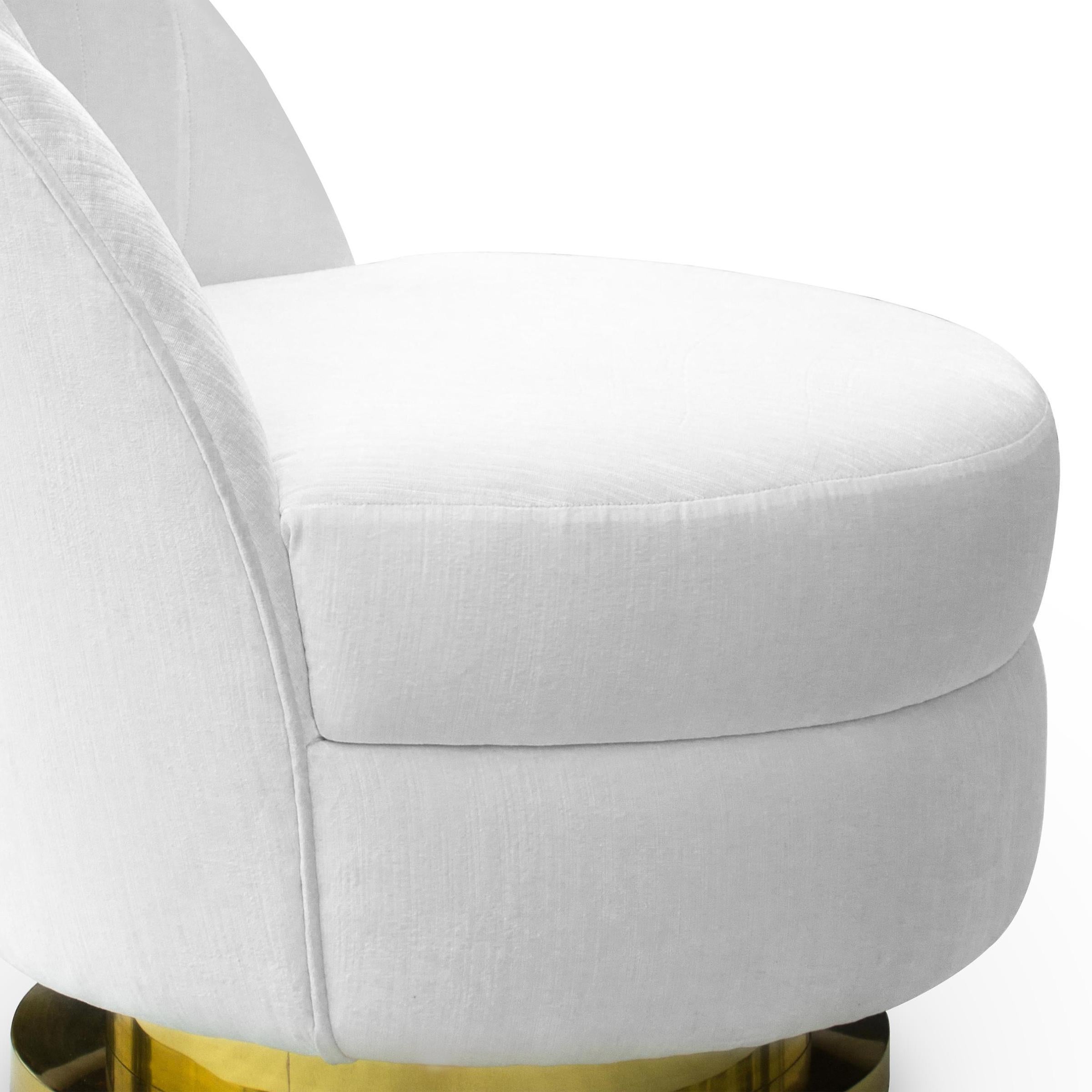 Stanford Swivel Armchair For Sale 1