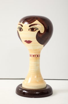 Stangl Buste en céramique du milieu du siècle