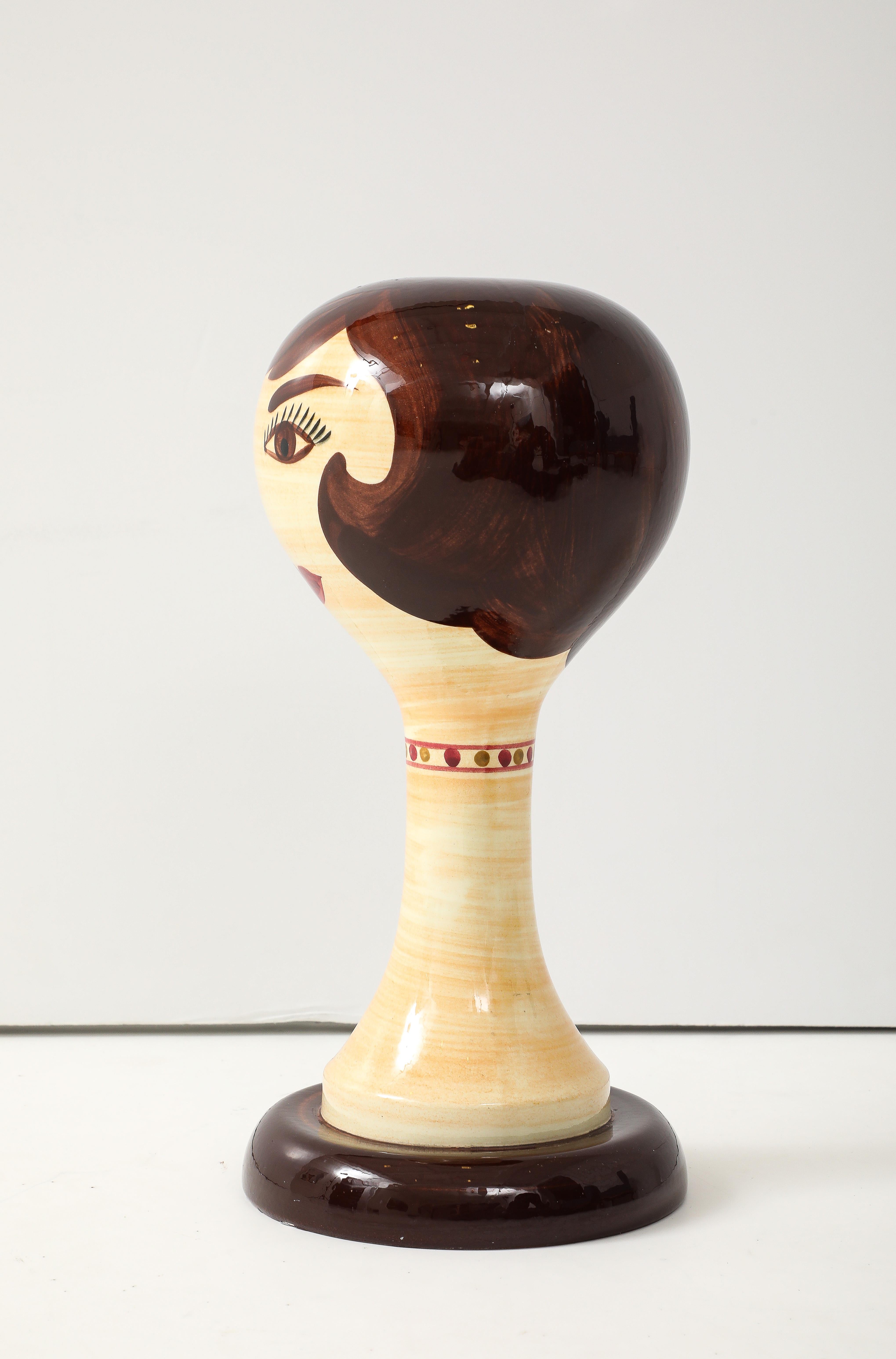 Mid-Century Modern Stangl Mid Century Ceramic Bust