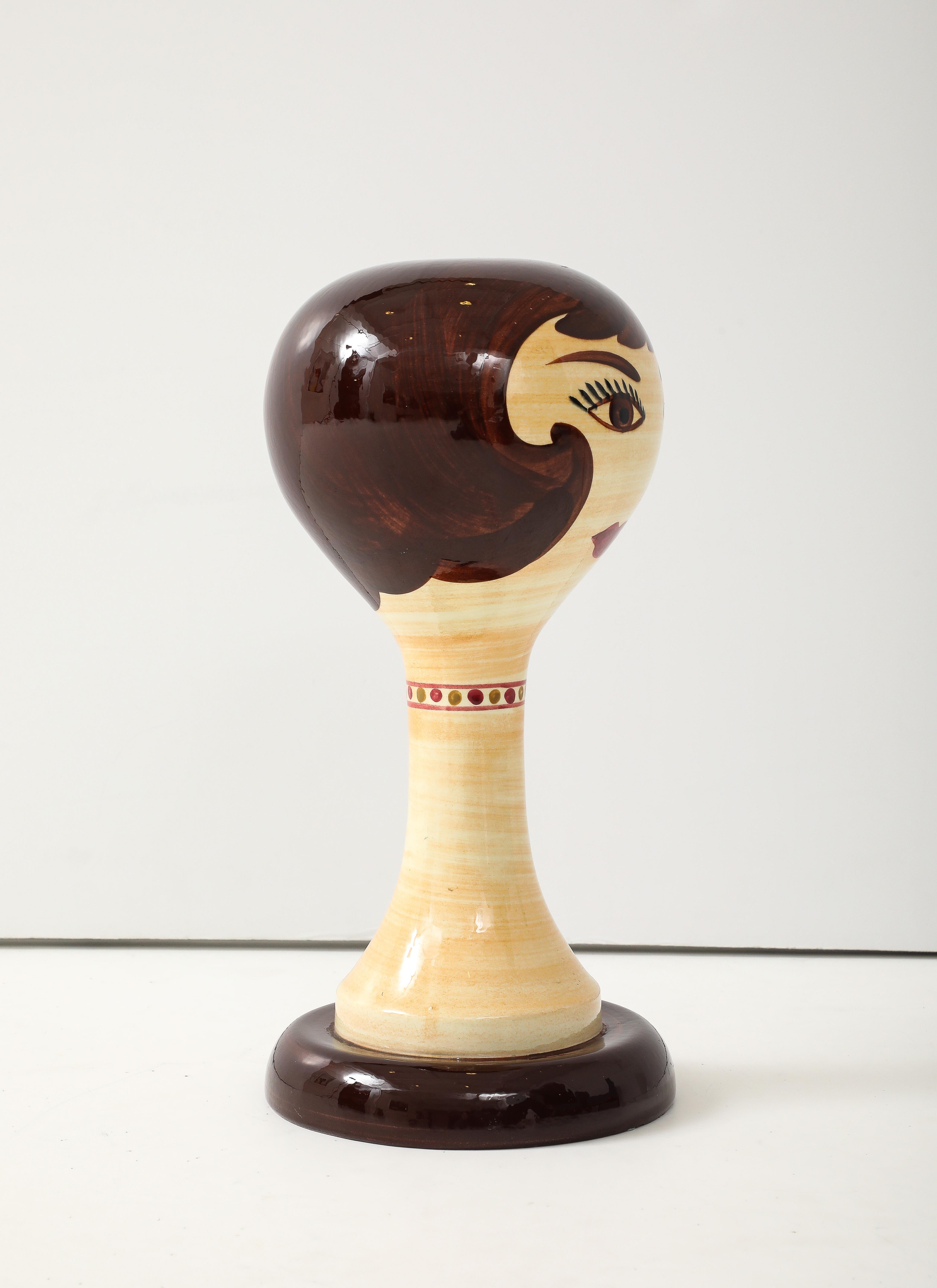 American Stangl Mid Century Ceramic Bust