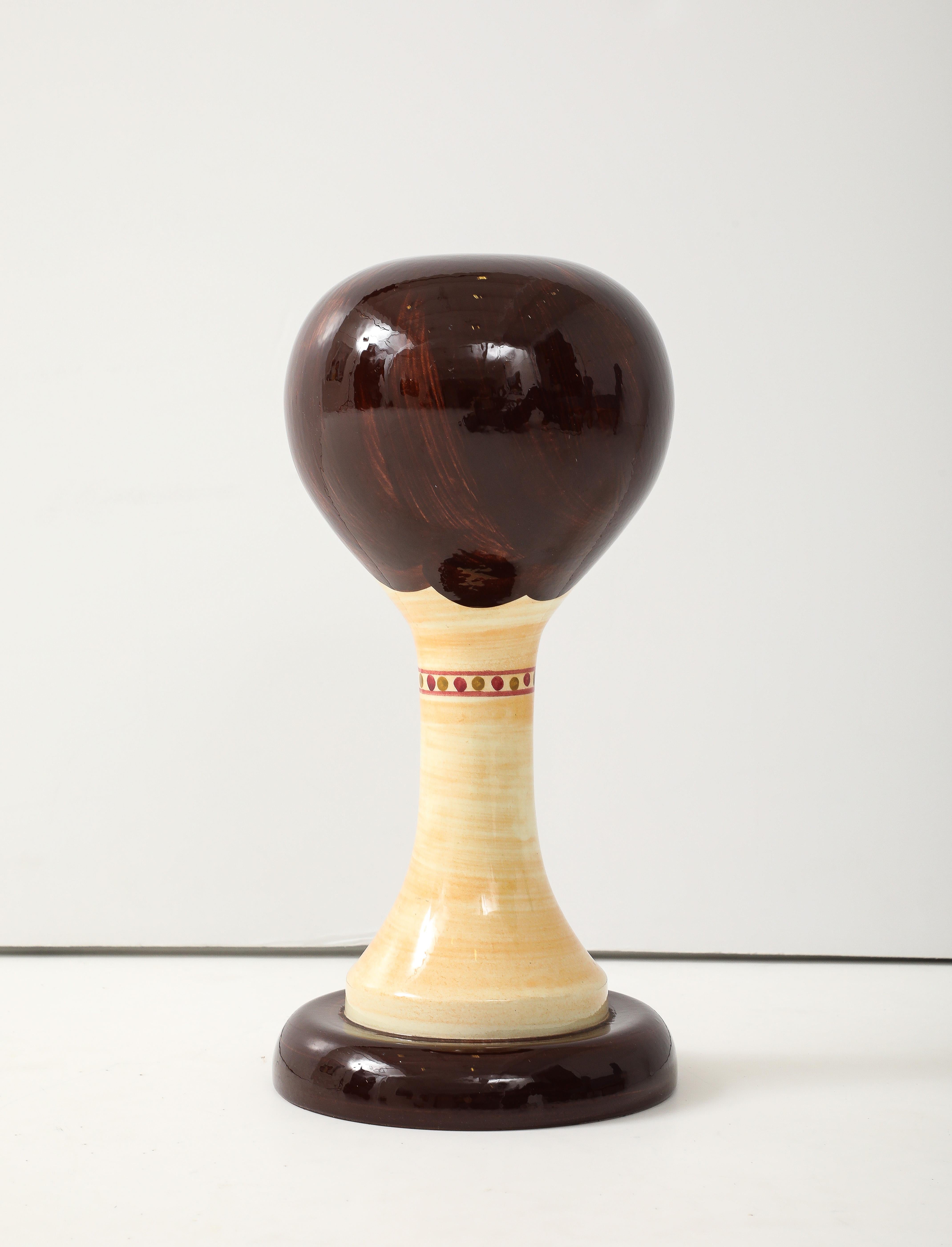 Stangl Mid Century Ceramic Bust In Excellent Condition In New York, NY