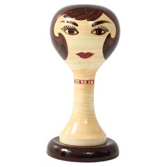 Busto de cerámica de mediados de siglo Stangl