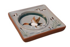 Stangl Pottery Hand Painted Mallard Ashtray
