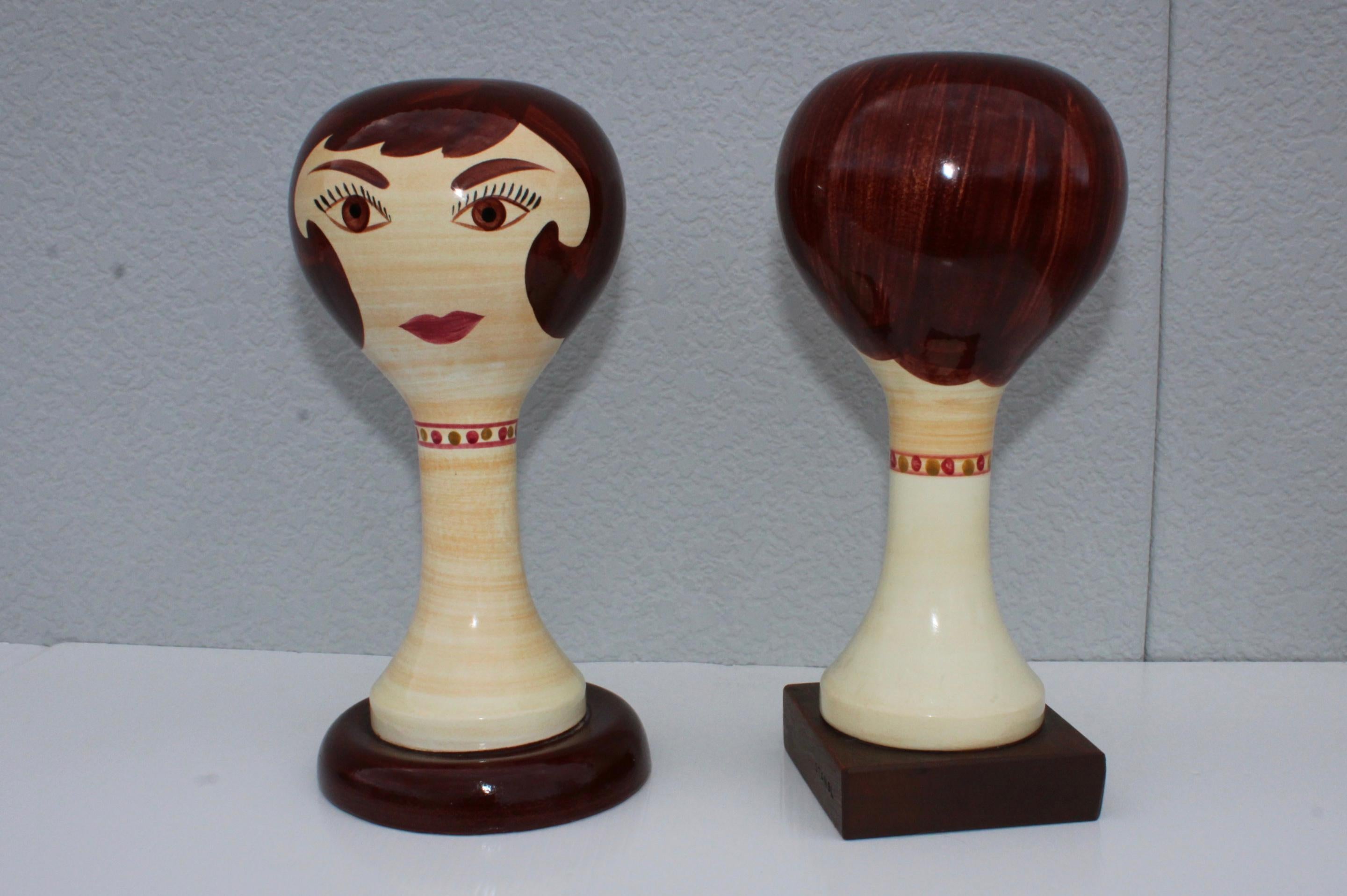 Stangl Pottery Modernist Hat Stands Collection 5