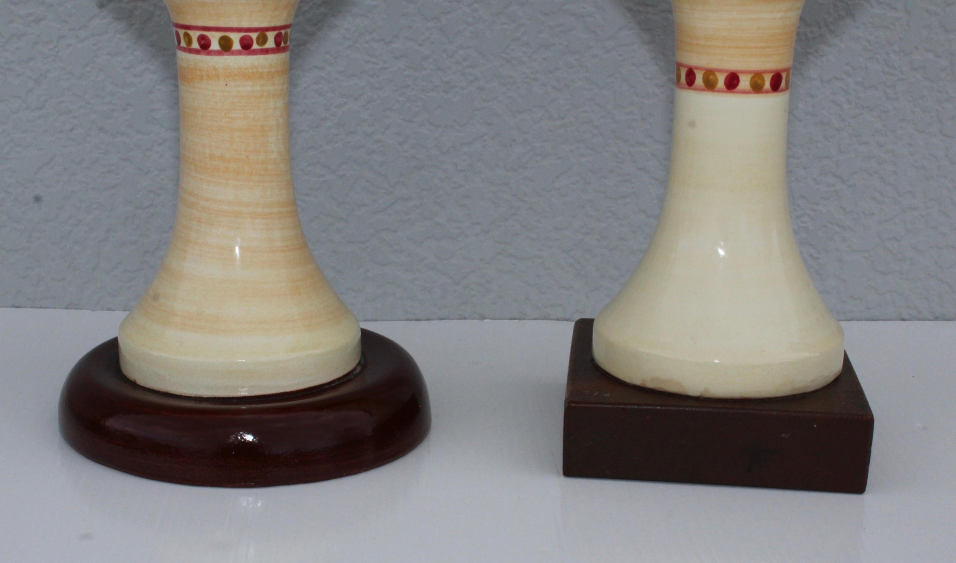 Stangl Pottery Modernist Hat Stands Collection 12
