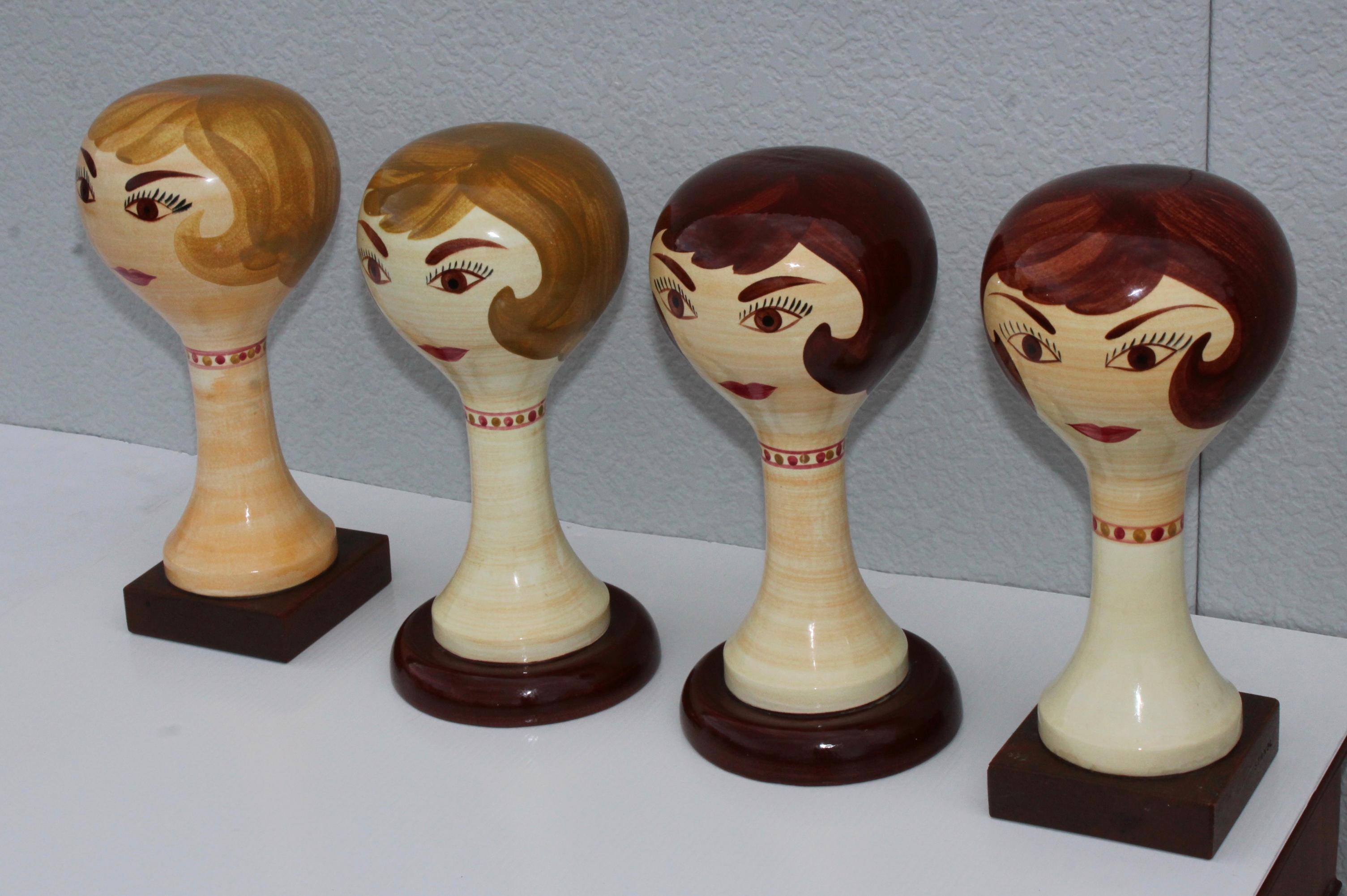 Stangl Pottery Modernist Hat Stands Collection 2