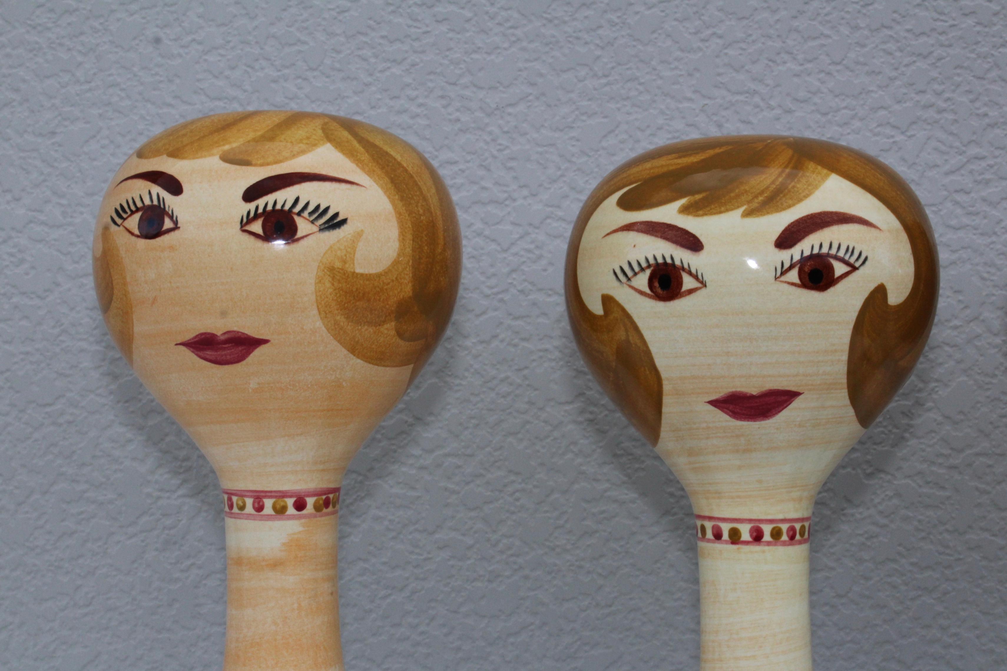 Stangl Pottery Modernist Hat Stands Collection 3