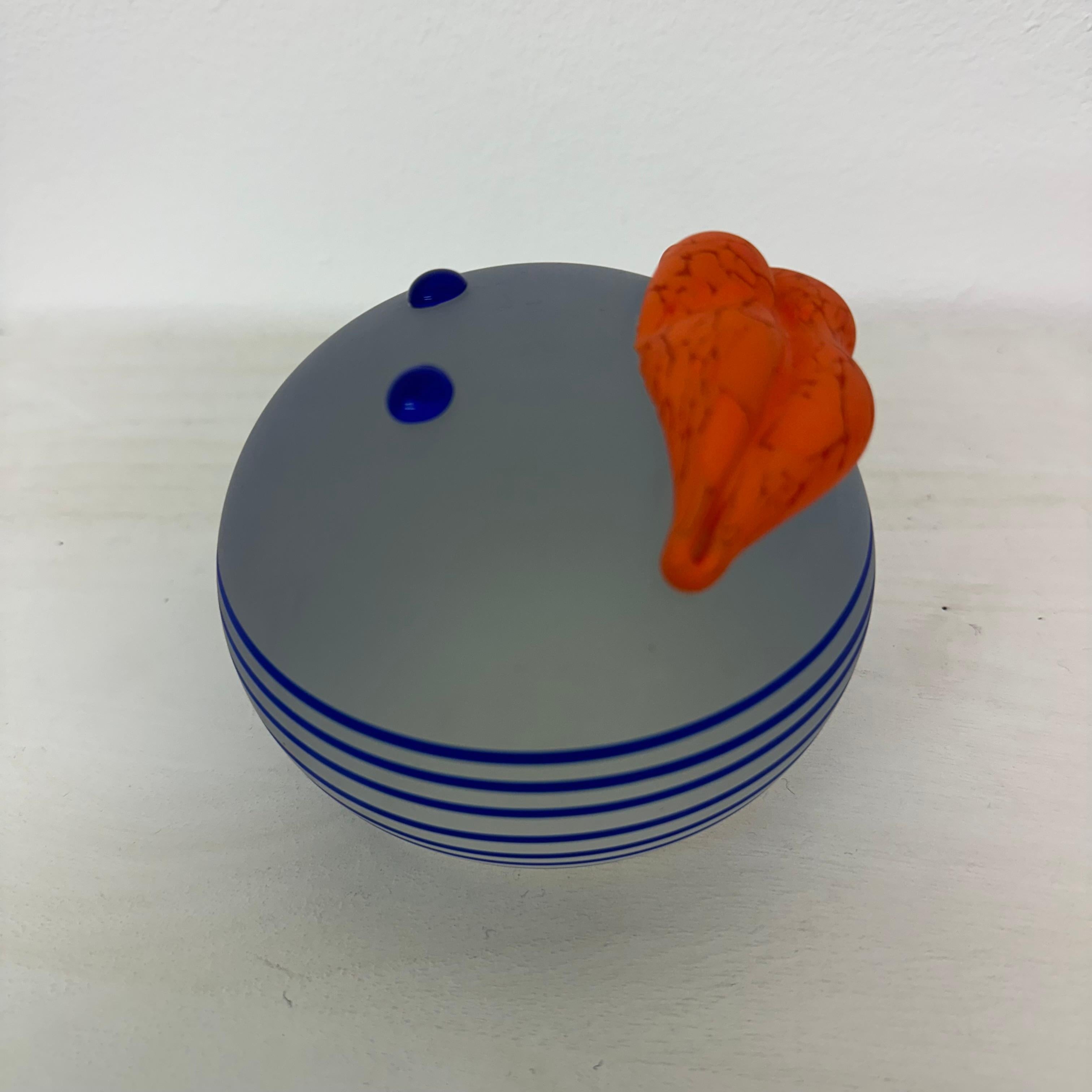Stanisław Borowski Polish, Smiley Face Paperweight 5