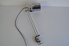 Stanislav Indra Chrome Plated Table Lamp, Czechoslovakia 1970's.