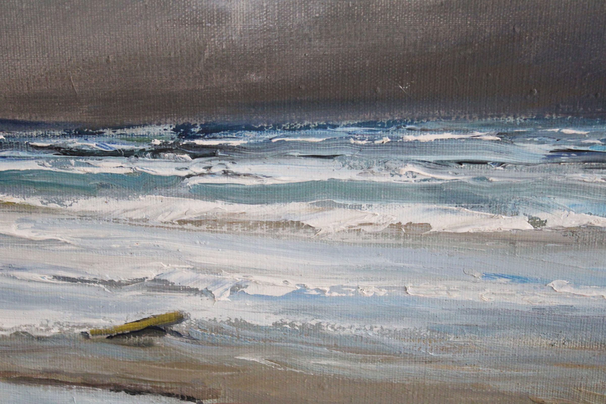 La tempesta è passata.  Olio su tela, 71x100 cm 3