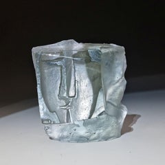 Stanislav Libensky and J Brychtova 'KISS' - CAST GLASS SCULPTURE 1957-65