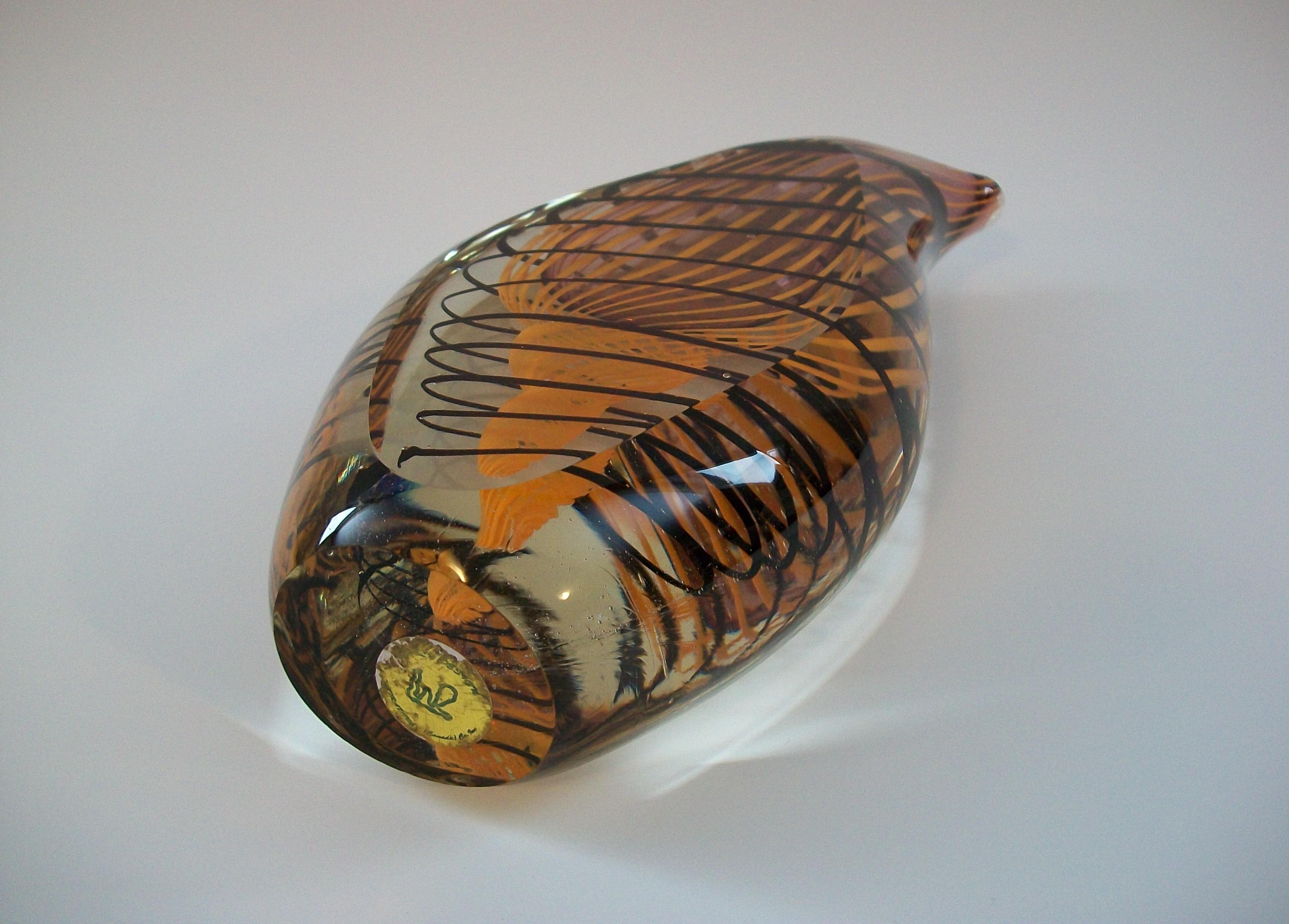 STANISLAV LIBENSKY (Attributed) - Czech Art Glass Vase - Unsigned - Circa 1970's 6