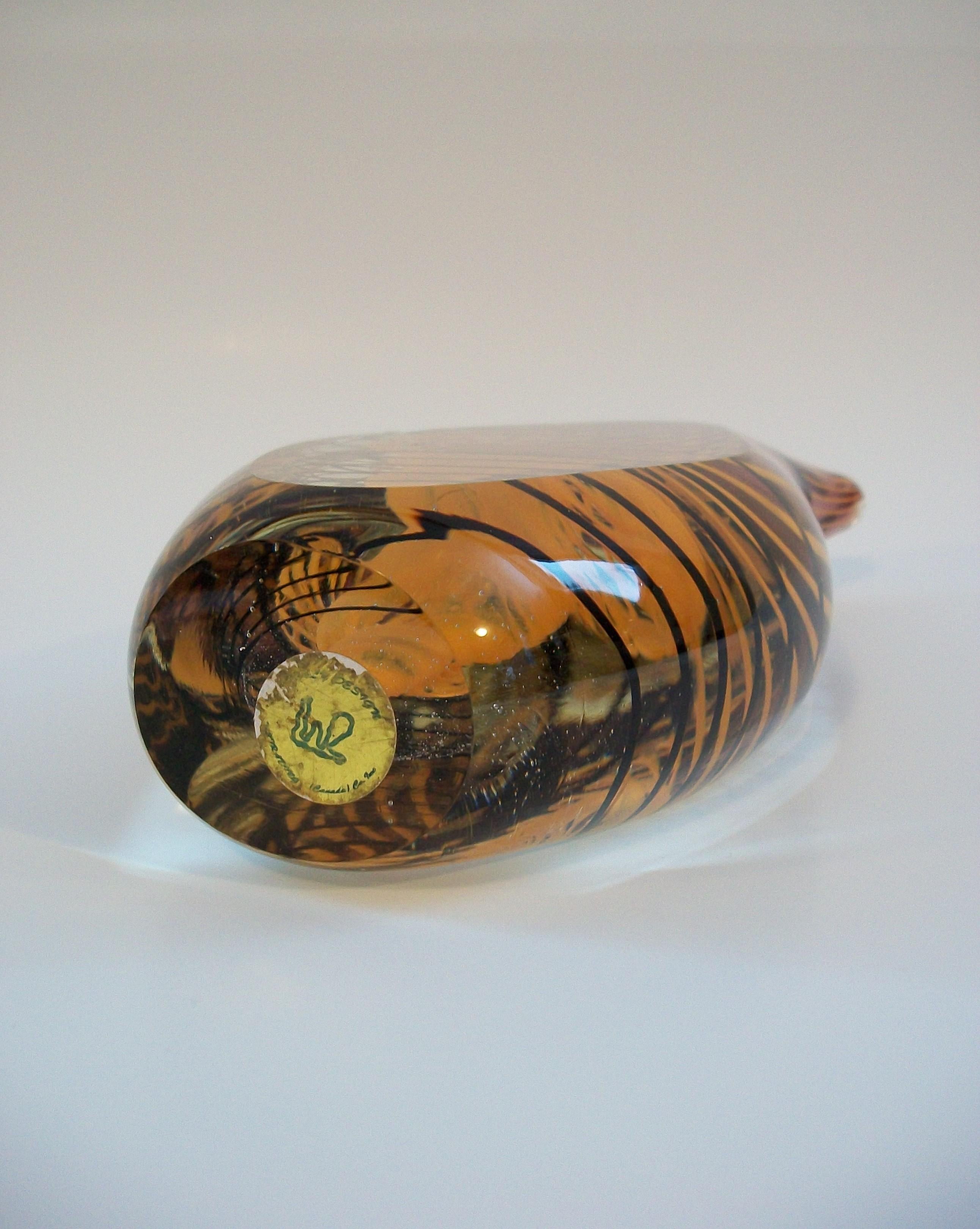 STANISLAV LIBENSKY (Attributed) - Czech Art Glass Vase - Unsigned - Circa 1970's 7