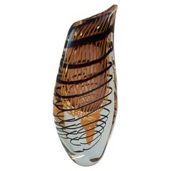 STANISLAV LIBENSKY (Attributed) - Czech Art Glass Vase - Unsigned - Circa 1970's