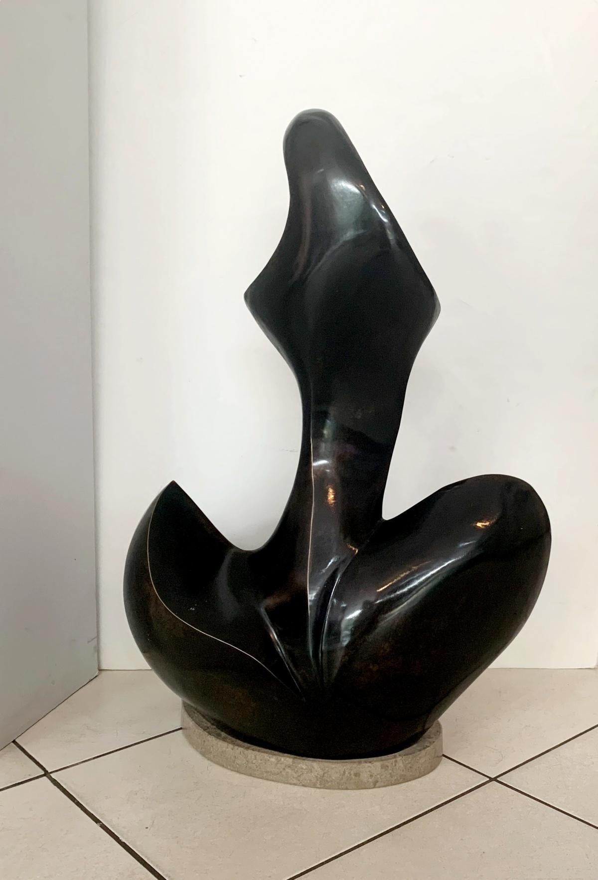 A nude - 21st century Contemporary bronze sculpture, Abstract & figurative 3