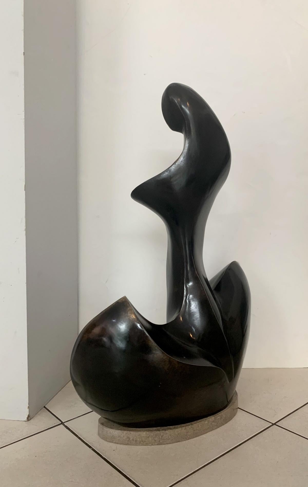 A nude - 21st century Contemporary bronze sculpture, Abstract & figurative 4