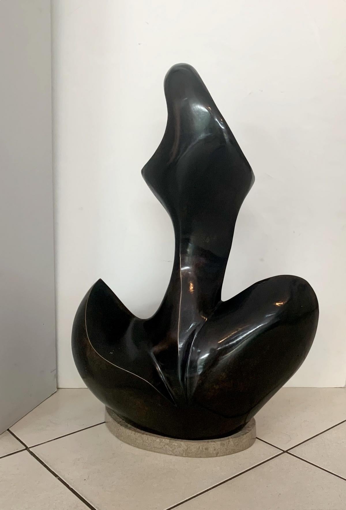 dimesnions including base
copy number 2 out of 8

STANISŁAW  WYSOCKI (b. 1949)
Wysocki studied at the Academy of Fine Arts in Poznań (1978-1980) and then at the Hochschule der Kunste in Berlin under prof. J.H. Lonas. He received his diploma in 1986.