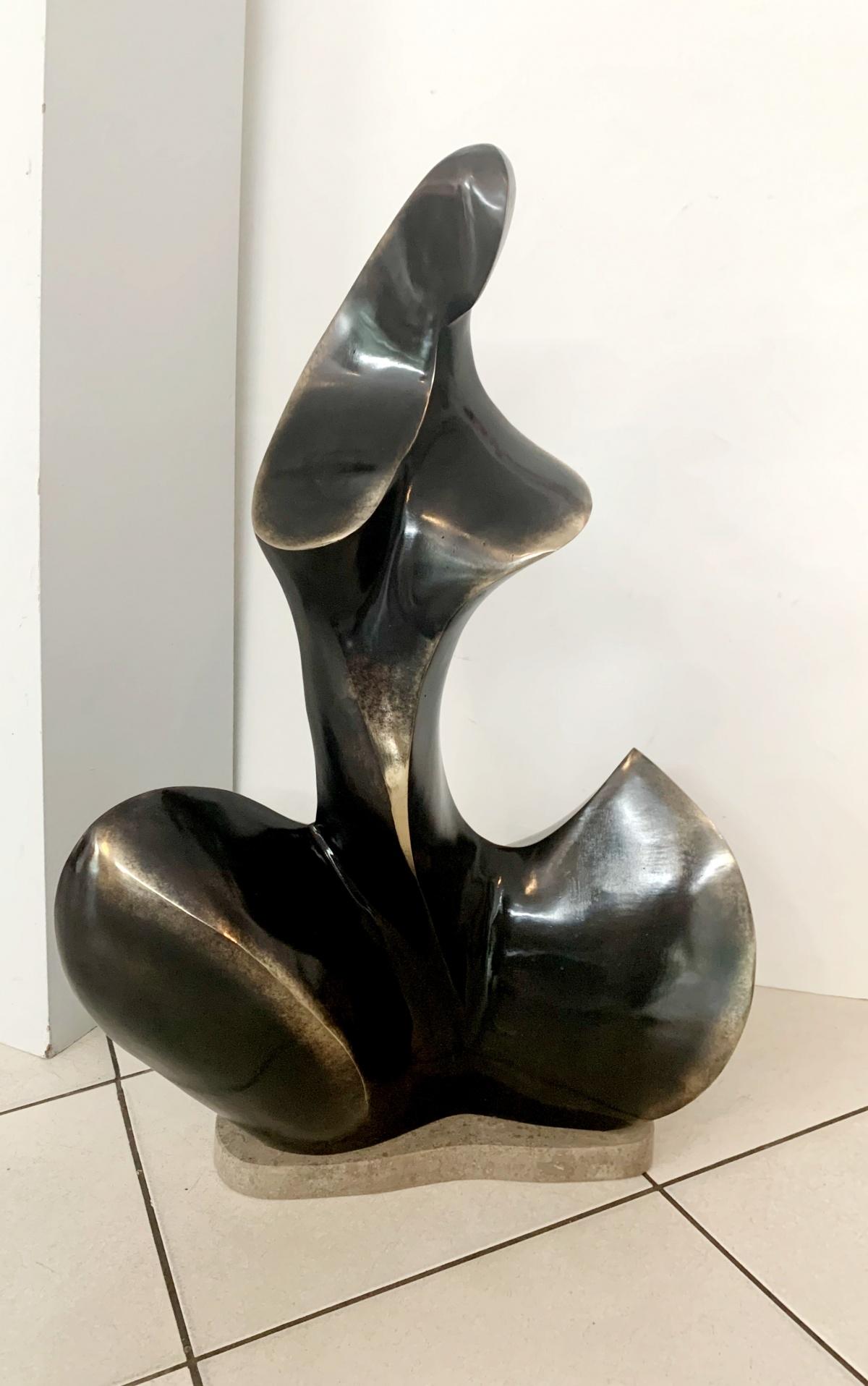 A nude - 21st century Contemporary bronze sculpture, Abstract & figurative 1