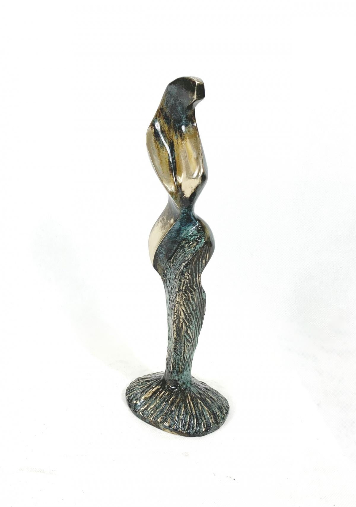 Sculpture en bronze contemporaine abstraite et figurative Dame VIII - XXIe siècle en vente 6