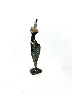 Dame - XXI Century, Contemporary Bronze Sculpture, Figurative, Nude, Abstract