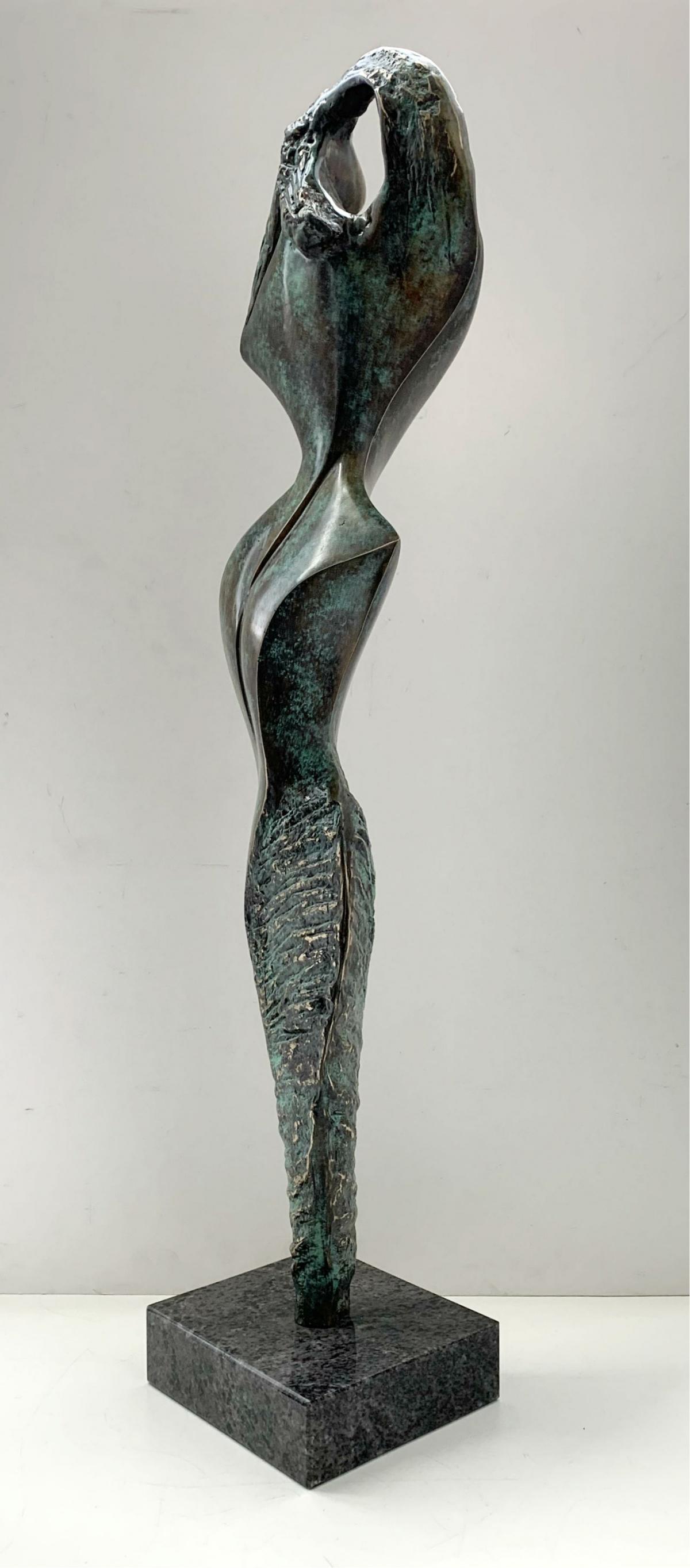 Muse - XXI century Contemporary bronze sculpture, Abstract & figurative 2