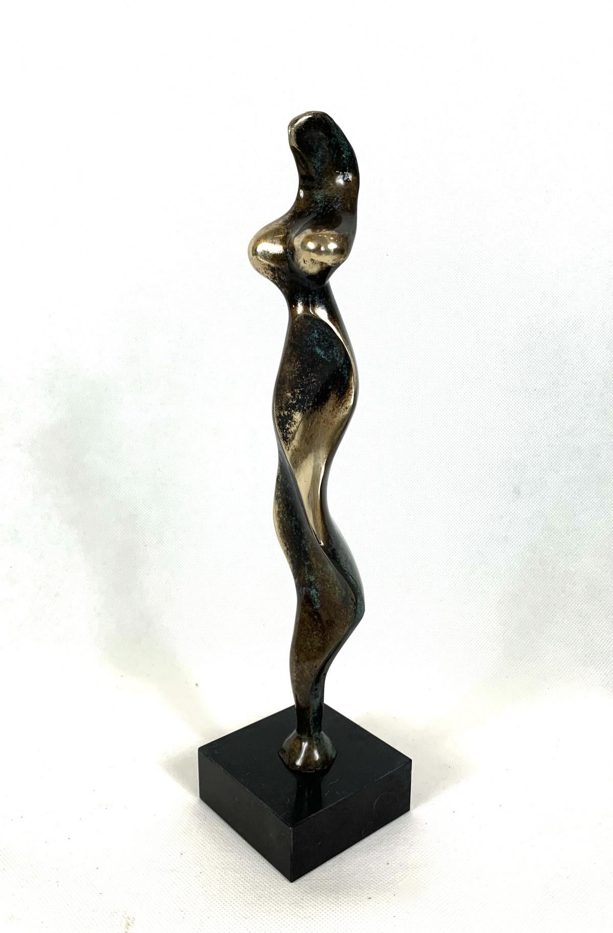 Nude - XXI century Contemporary bronze sculpture, Abstract & figurative - Sculpture by Stanisław Wysocki