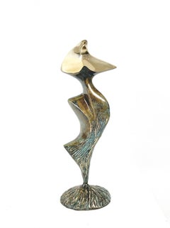 Nude – Zeitgenössische Bronzeskulptur des 21. Jahrhunderts, abstrakt und figurativ