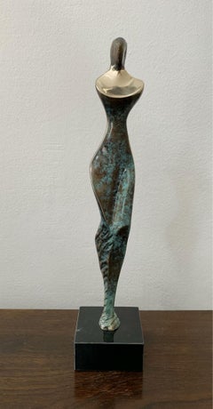 Nude - XXI century Contemporary bronze sculpture, Abstract & figurative