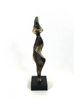 Nude - XXI century Contemporary bronze sculpture, Abstract & figurative
