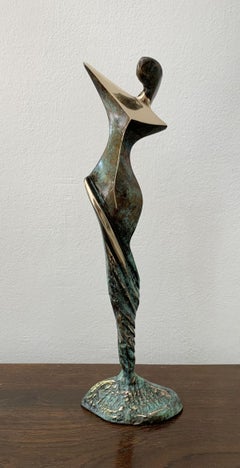 Nude - XXI century Contemporary bronze sculpture, Abstract & figurative