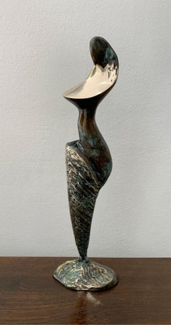 Nude - XXI century Contemporary bronze sculpture, Abstract & figurative