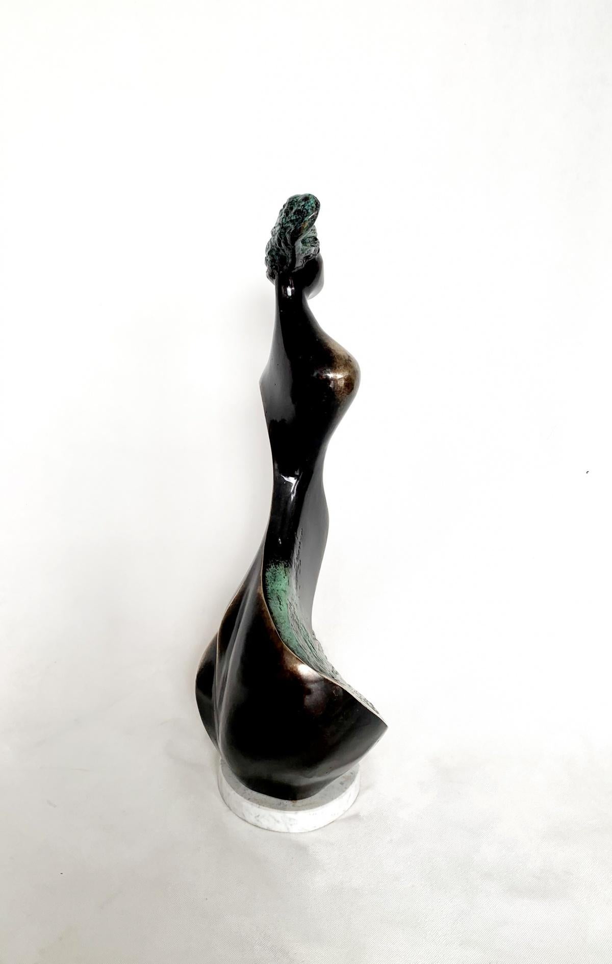 Venus – Zeitgenössische Bronzeskulptur, abstrakt und figurativ, polnische Kunst – Sculpture von Stanisław Wysocki