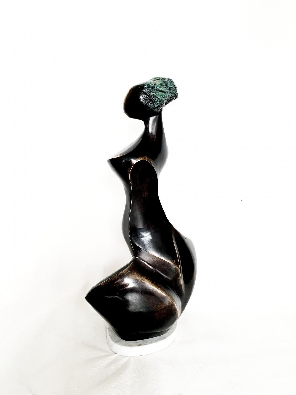 Venus – Zeitgenössische Bronzeskulptur, abstrakt und figurativ, polnische Kunst im Angebot 1