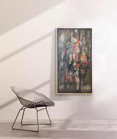 "Centurion, " 1960s Modern Abstract Painting