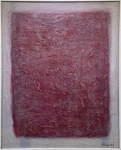 "Eden," 1960s Modern Abstract Painting