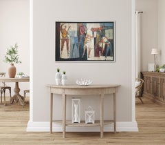 "Entr' Acte", pintura abstracta moderna de los años 60