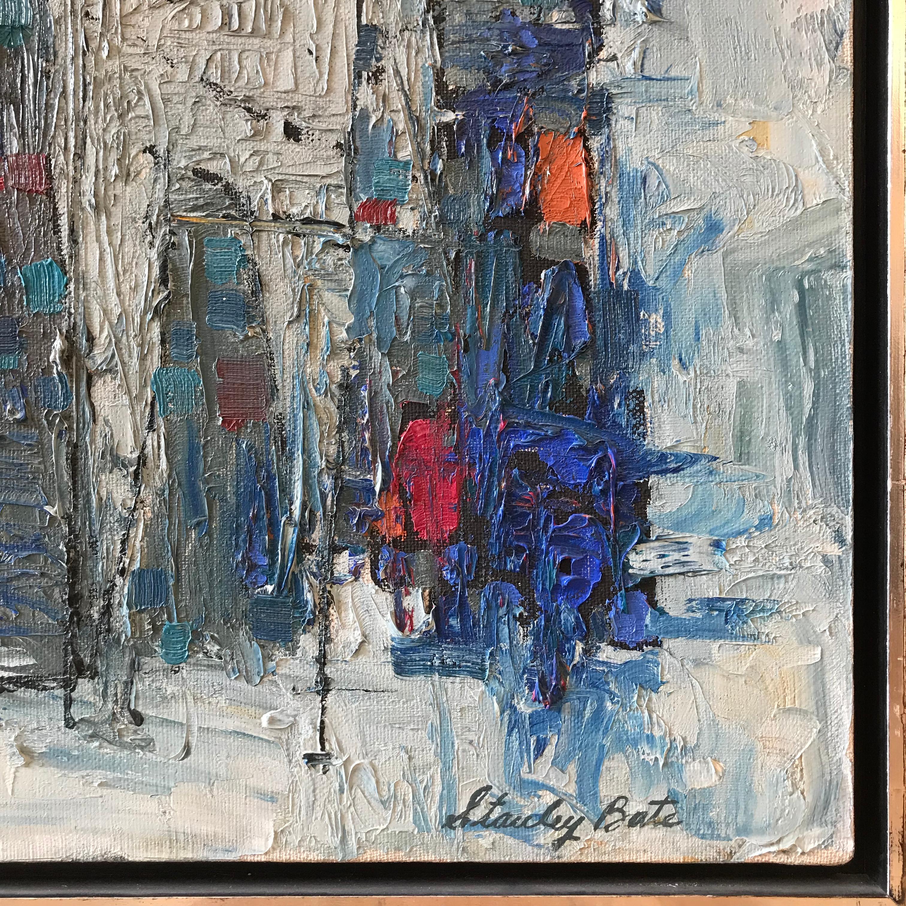 Signed by artist and ready to hang inside original 1960's frame.


ABOUT STANLEY BATE
Stanley Bate (1903 - 1972) is a nationally recognized painter known for his modern and abstract art. Born in Tennessee, he received his art education at Watkins