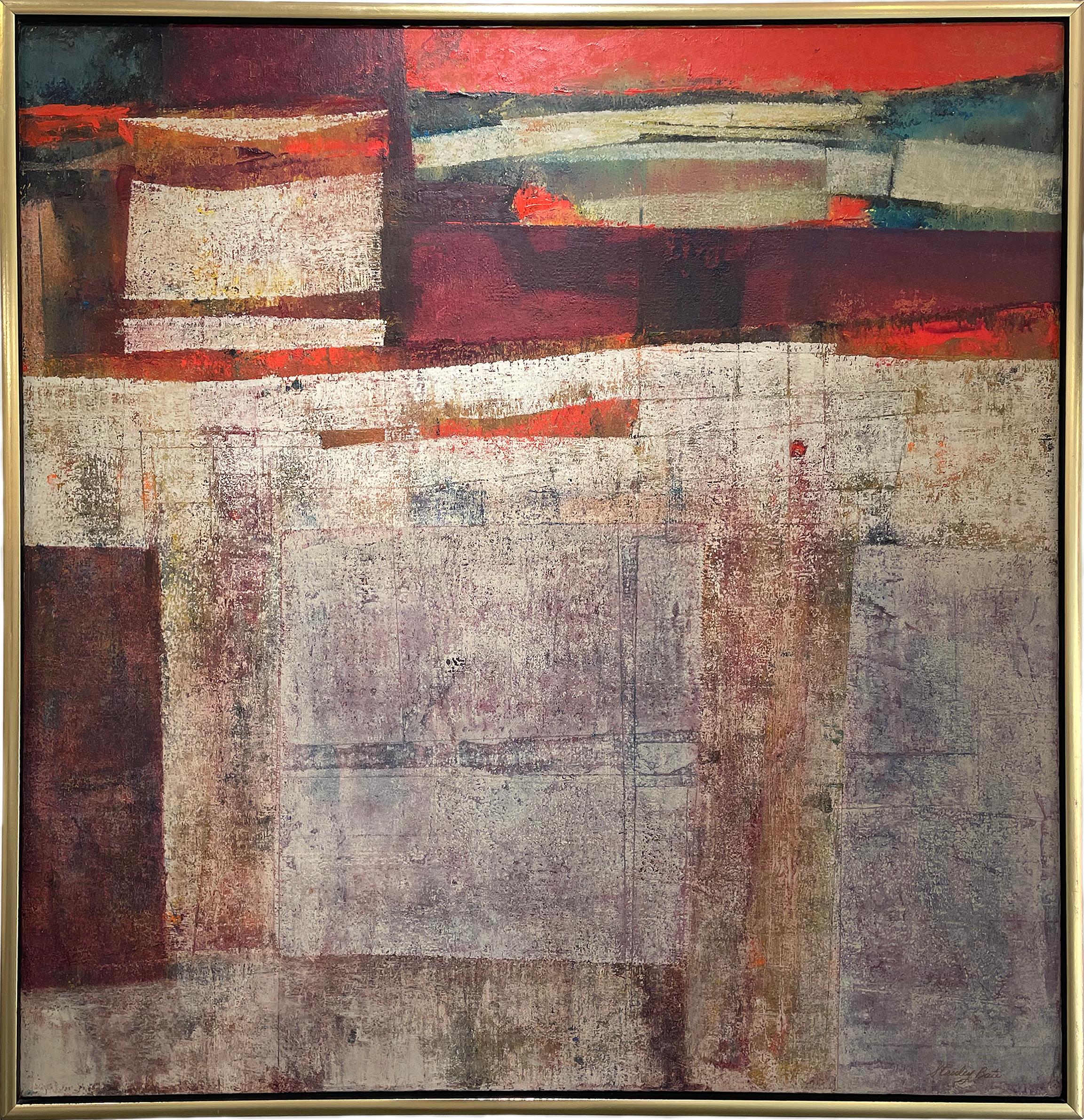 Abstract Painting Stanley Bate - "Georgia on My Mind", Peinture abstraite moderne des années 1960