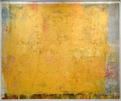 "Golden Fleece, " 1960s Modern Abstract Painting