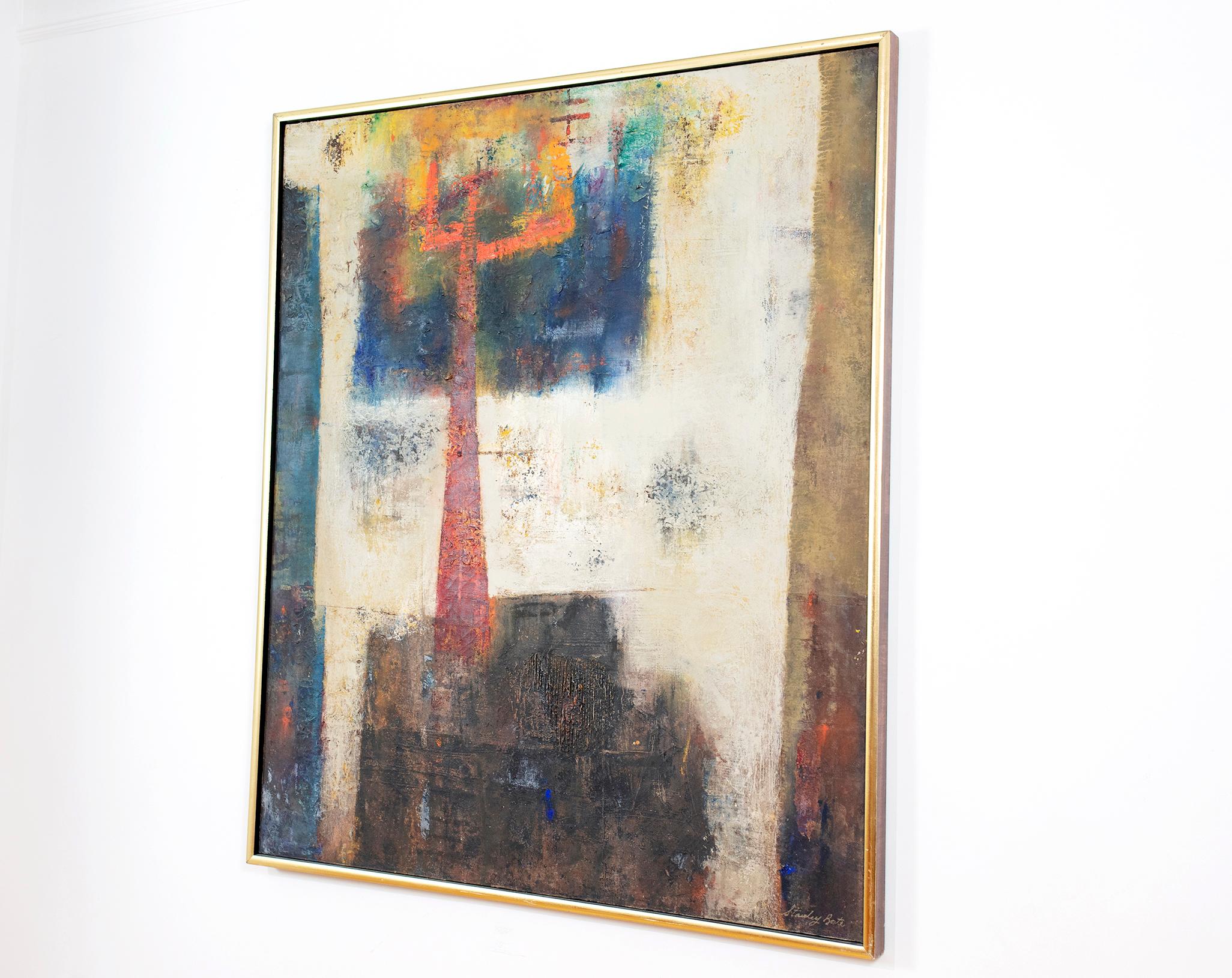 Peinture abstraite moderne des années 1960 en vente 1